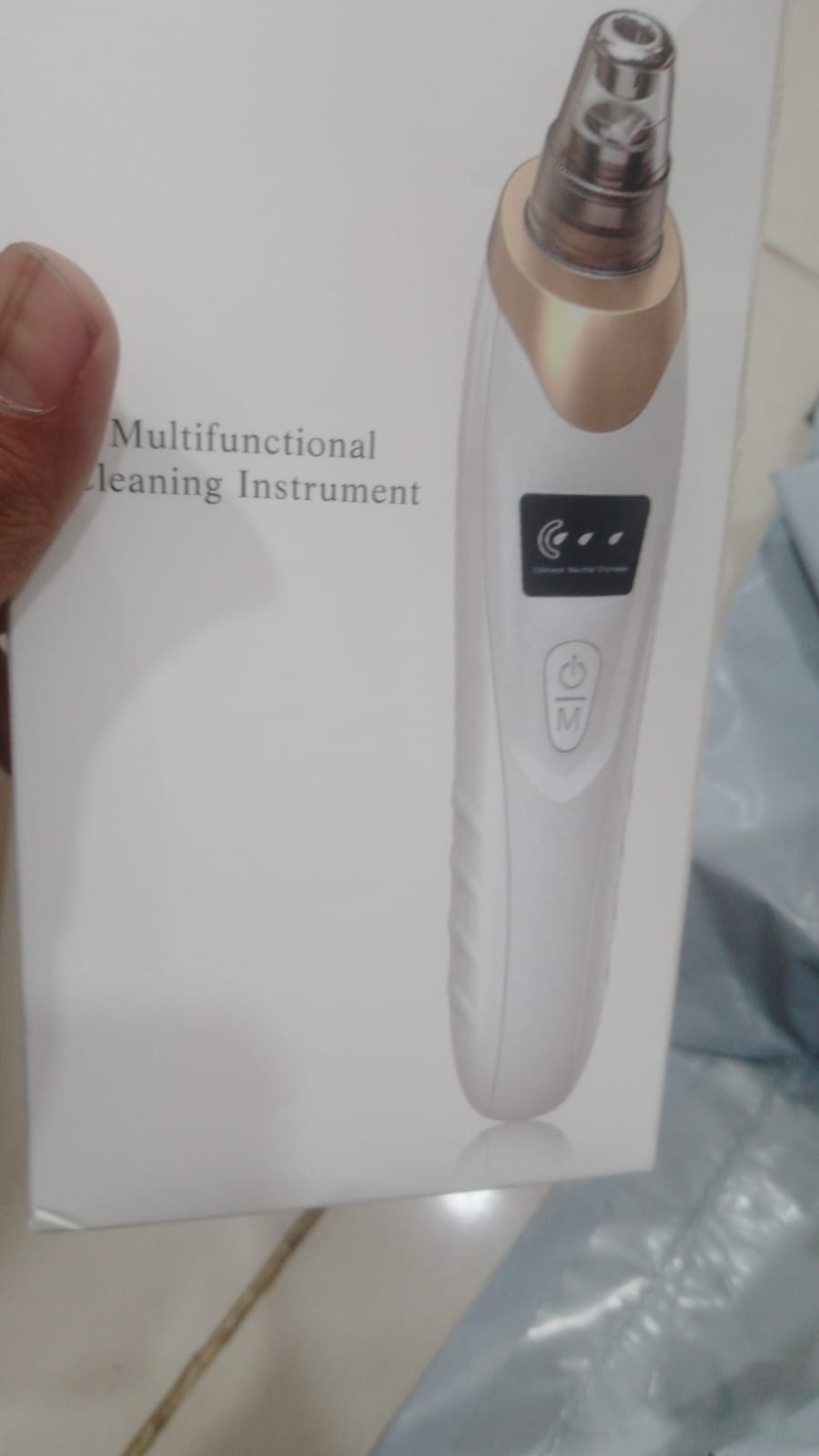 Electric Blackhead Remover | Vacuum Acne & Pore Cleaner | 5 Heads Suction Machin