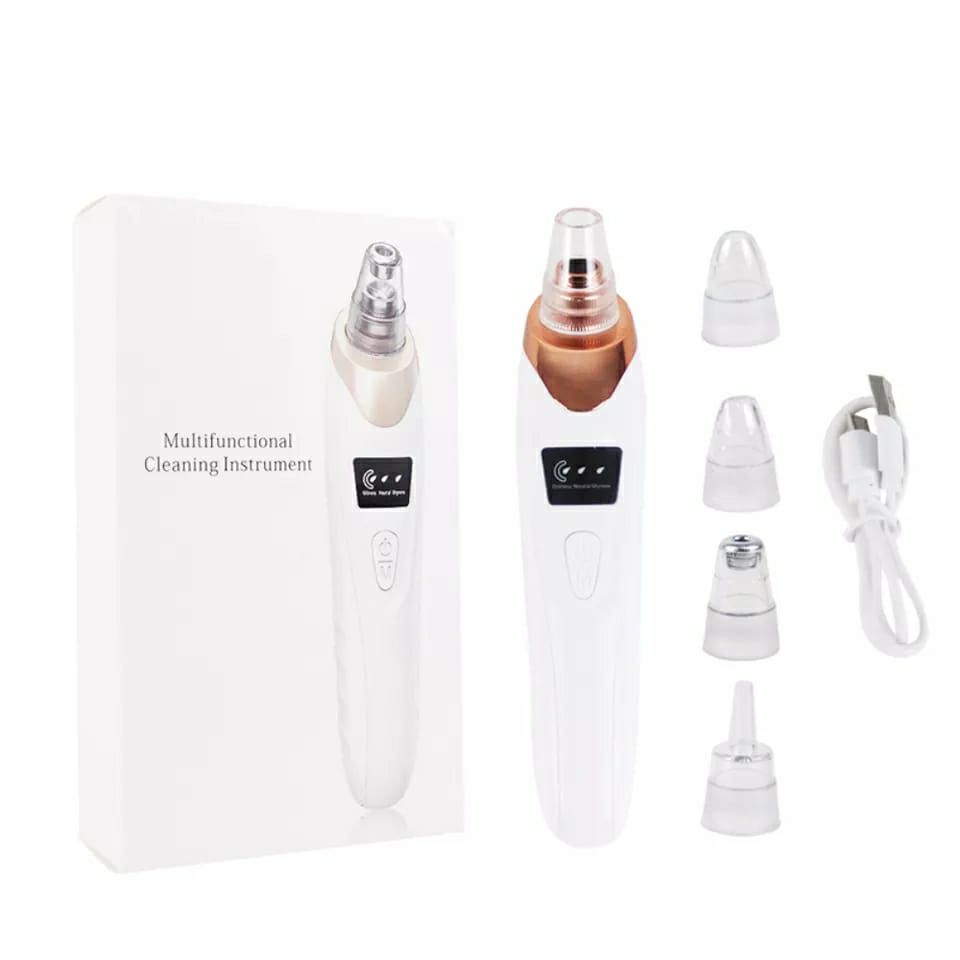 Electric Blackhead Remover | Vacuum Acne & Pore Cleaner | 5 Heads Suction Machin