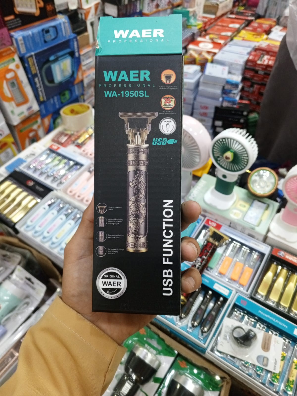 New Design Premium Hair Trimmer Rechargeable Metal Body For Men