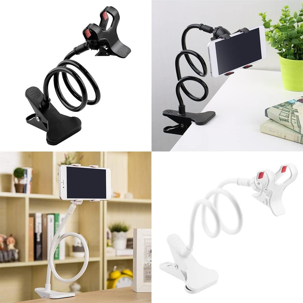 Flexible Snake Mobile Stand – Adjustable Lazy Phone Holder for Desk, Bed & Table | Random Color