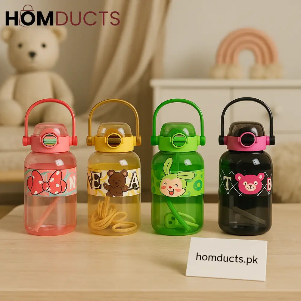 500ml Cartoon Kids Water Bottle – Cute, Durable & Leak-Proof Drink Bottle