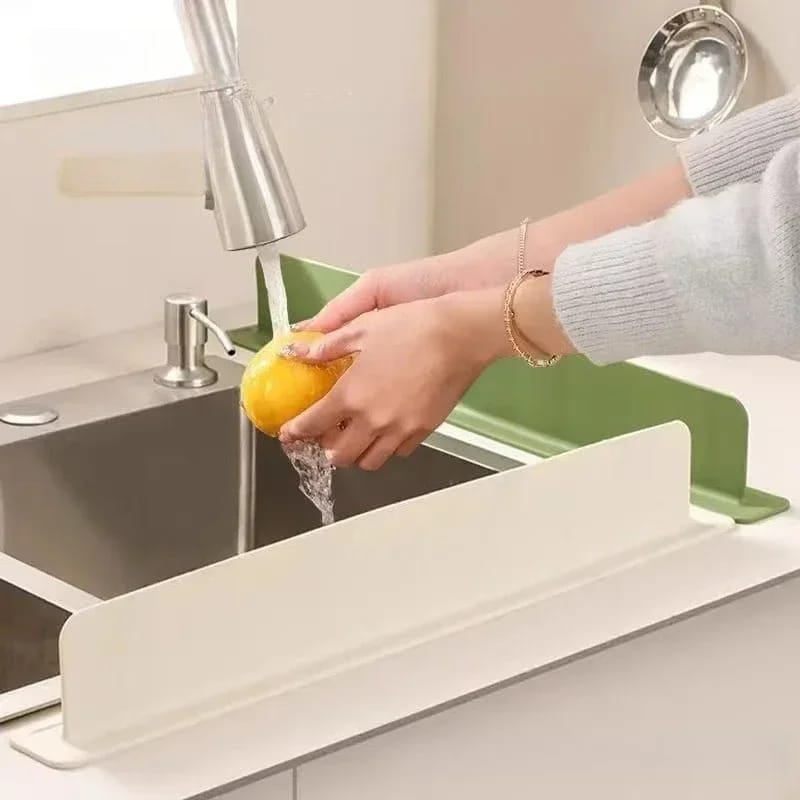 Luxury Suction Sink Water Blocking Plate – Premium Splash Guard for Kitchen Countertops