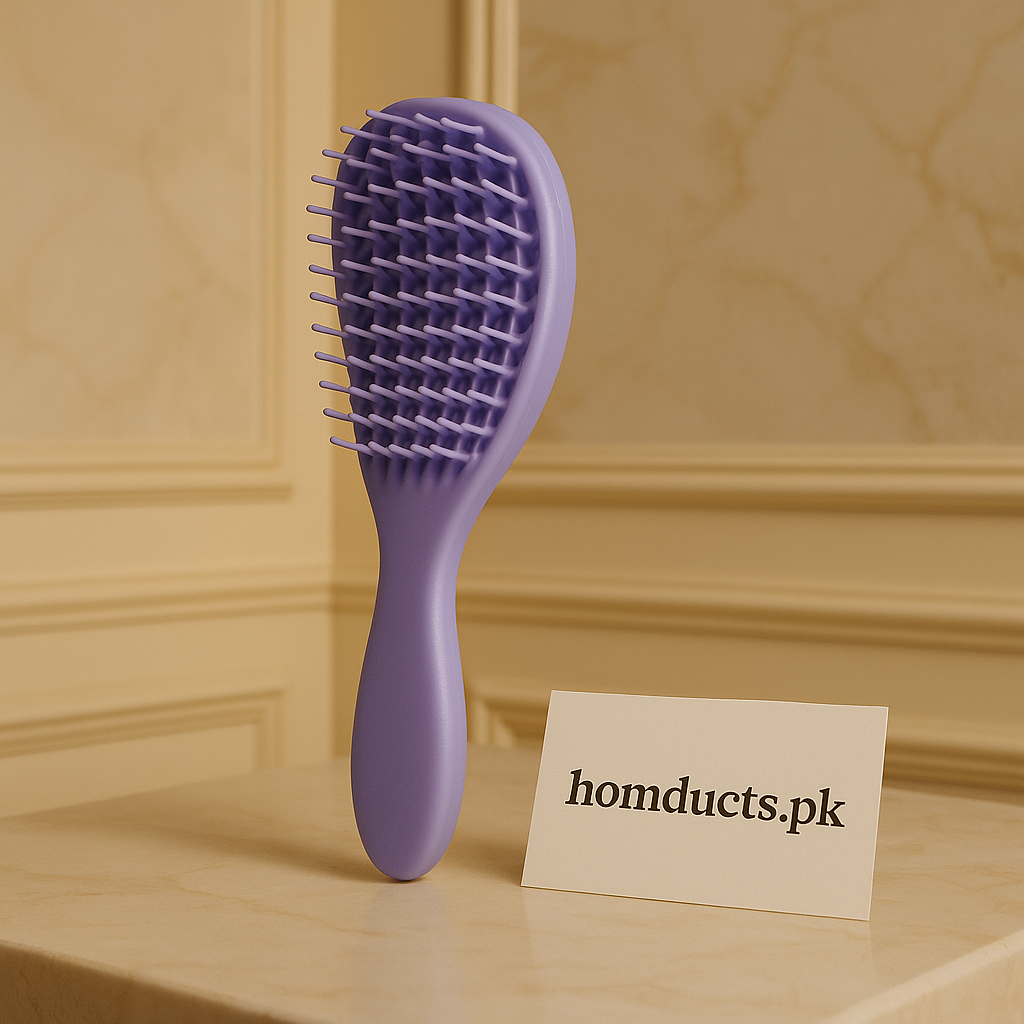 Luxury Lavender Detangling Hair Brush – Premium Anti-Frizz Styling Comb