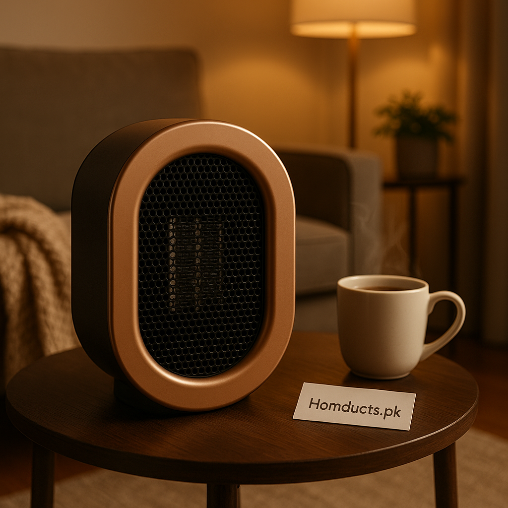Portable Electric Air Heater – Mini Ceramic Fan Heater for Bedroom, Office & Bathroom