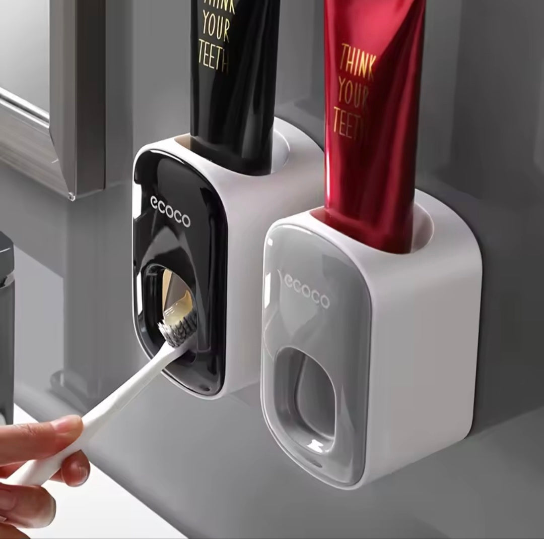 Automatic Wall Mounted Toothpaste Dispenser – Ecoco Hands-Free Toothpaste Squeezer for Bathroom