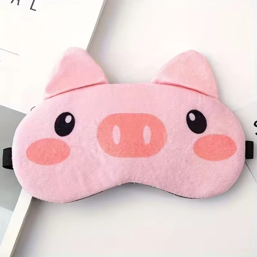 Cute Eye Sleeping Mask – Soft Plush Comfort for Deep, Relaxing Sleep