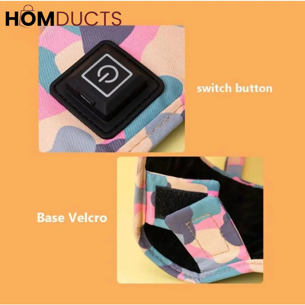 CamoGlow Portable USB Baby Bottle Warmer – Pastel Print