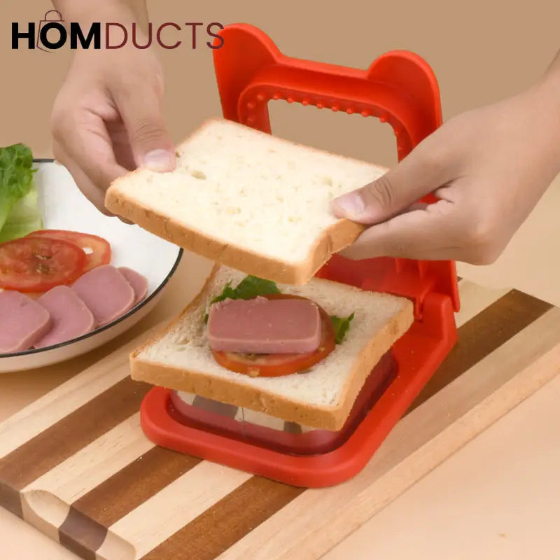 Cute Sandwich Bread Cutter & Sealer – Round & Square Shapes