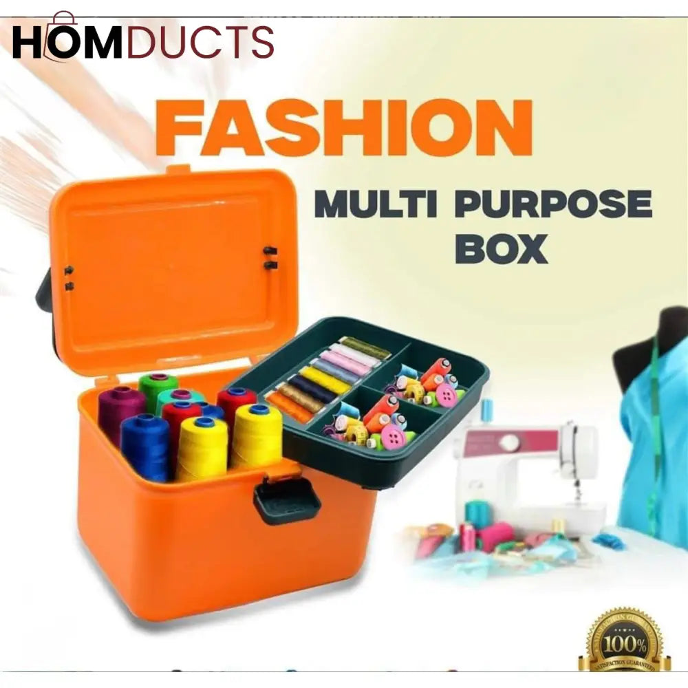 Fashion Multi-Purpose Storage Box – Durable & Spacious Organizer for Home, Kitchen, and Kids’ Essentials