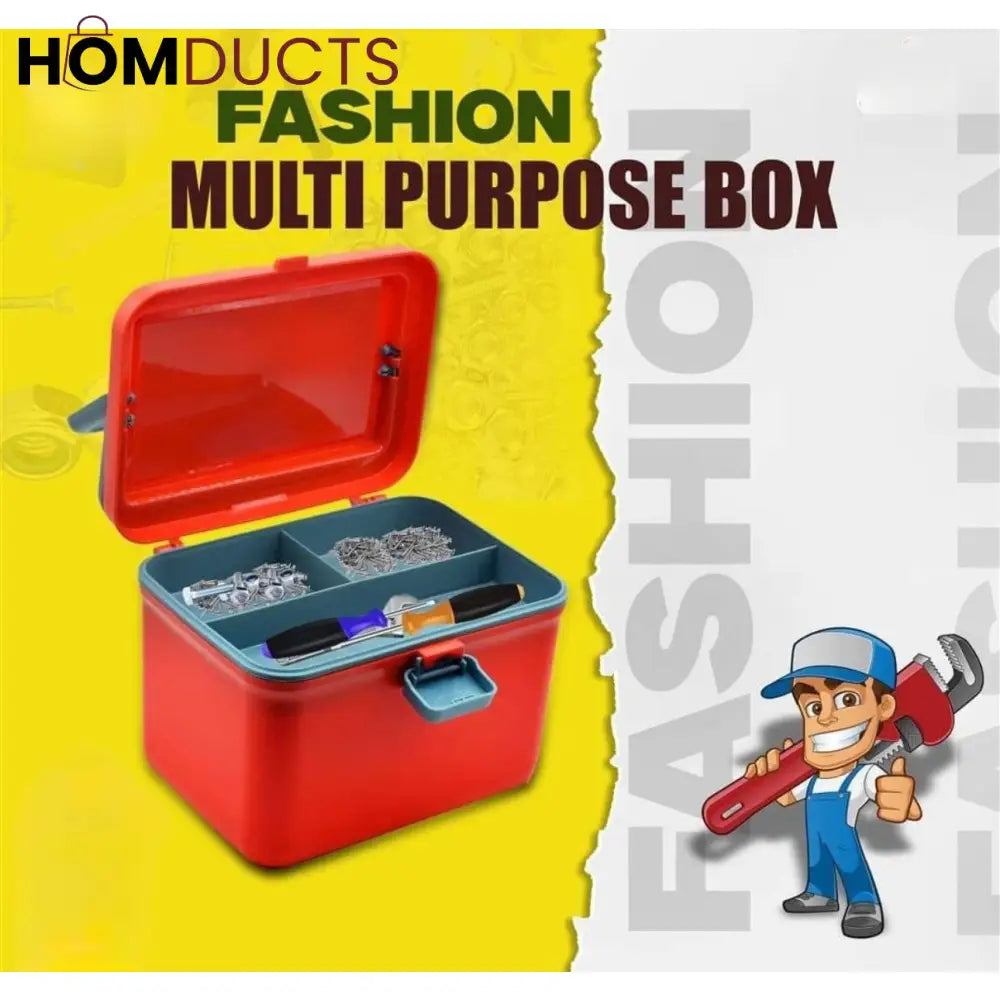 Fashion Multi-Purpose Storage Box – Durable & Spacious Organizer for Home, Kitchen, and Kids’ Essentials