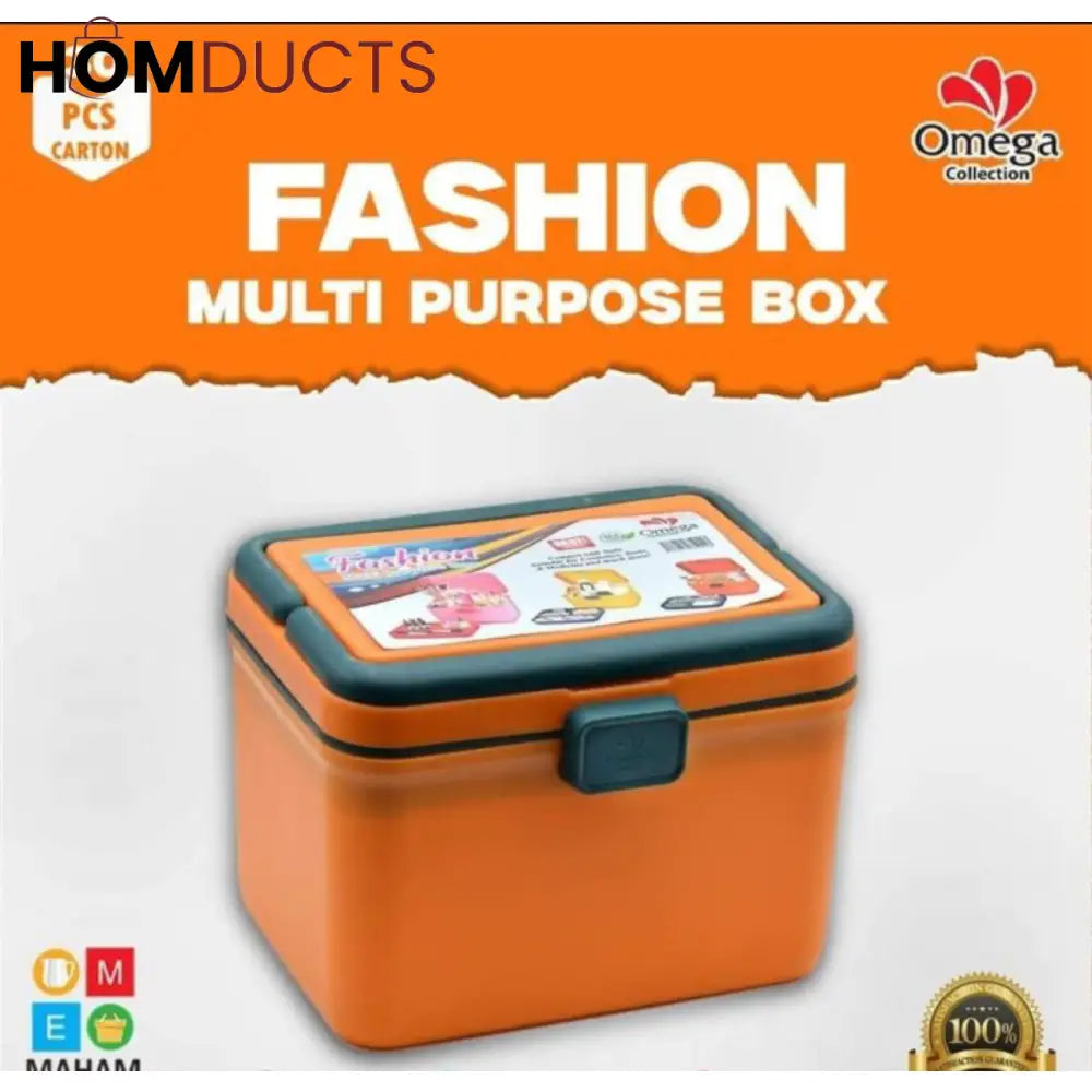 Fashion Multi-Purpose Storage Box – Durable & Spacious Organizer for Home, Kitchen, and Kids’ Essentials