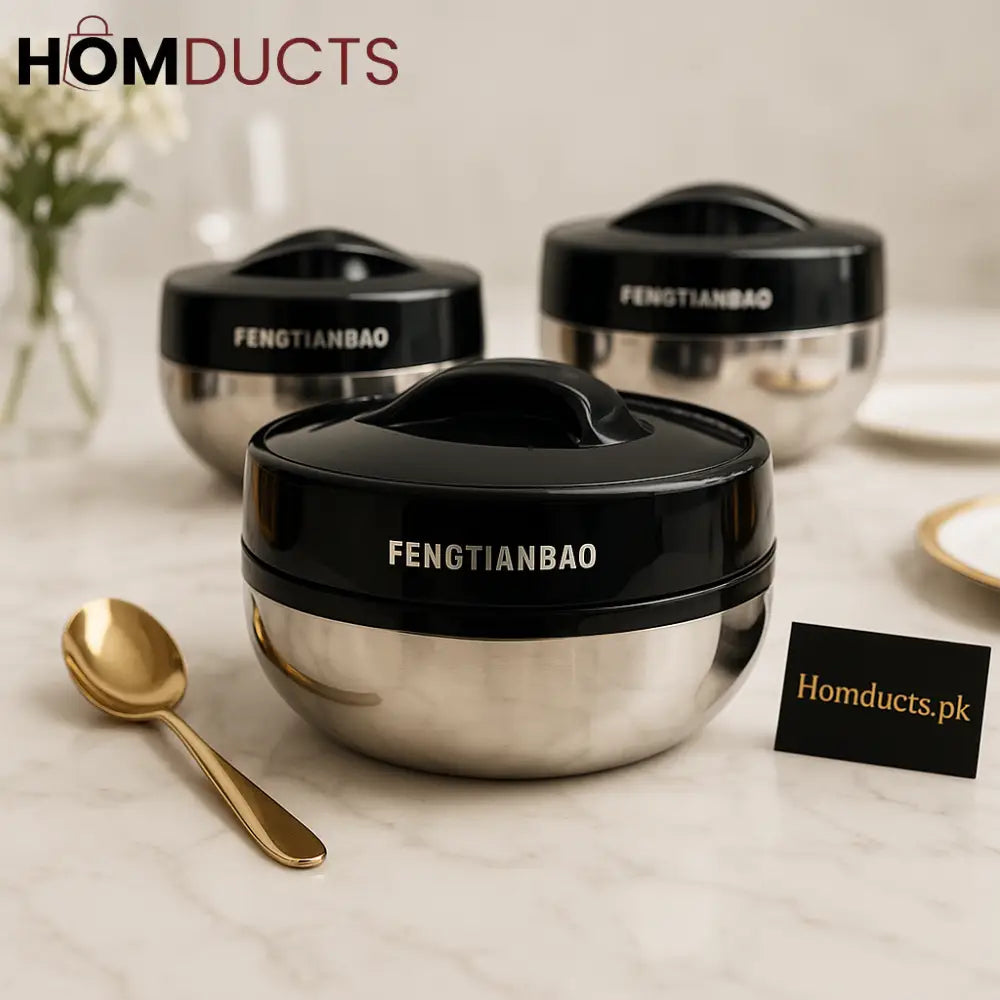 Fengtianbao Premium Stainless Steel Hotpot Set – 3 Sizes (Small, Medium & Large)