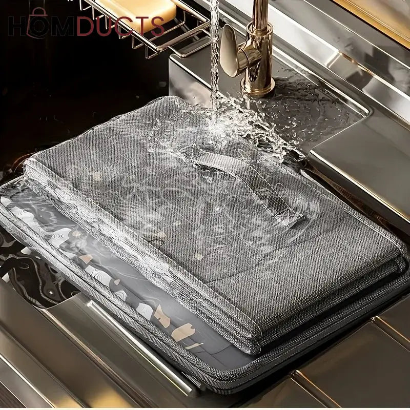 Foldable Fabric Storage Boxes with Zipper and Handles – Stackable Closet Organizer Bins for Clothes, Bedding & Household Items