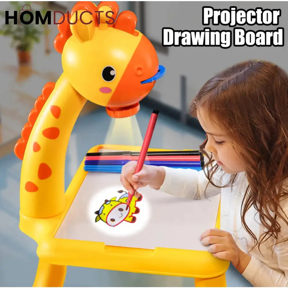 Giraffe Projector Drawing Table – Kids Creative Learning Toy