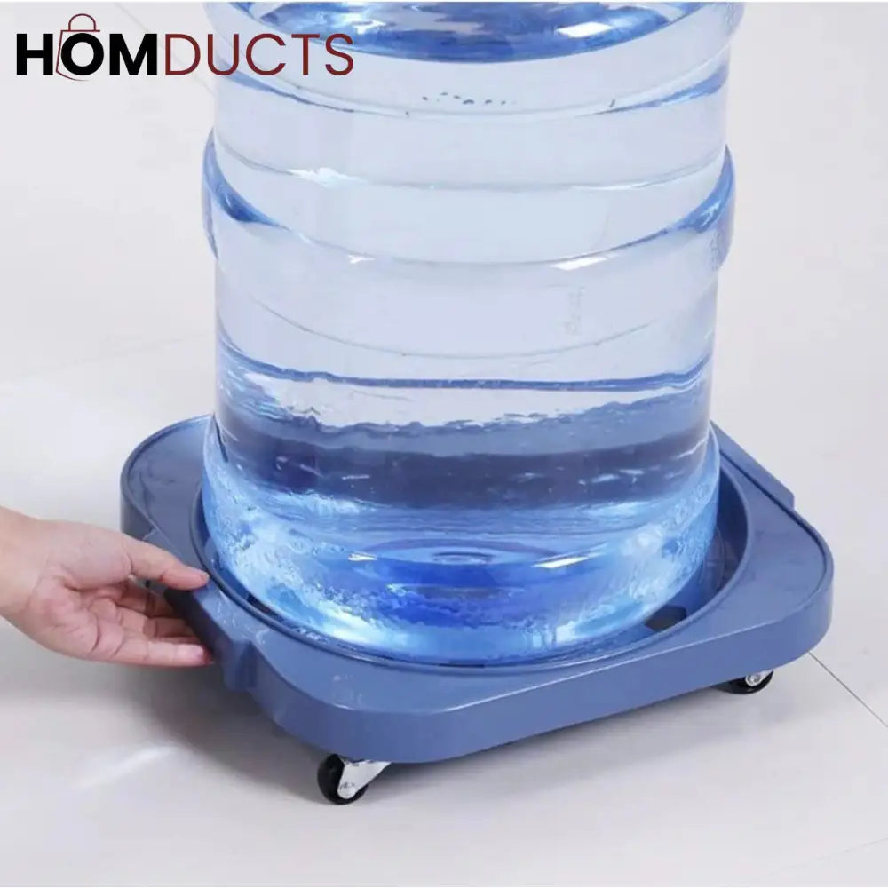 Heavy-Duty Gas Cylinder Trolley with 360° Rotating Wheels – Premium Anti-Rust Base Stand