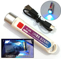 Handheld LED UV Money Detector – Portable Fake Currency Checker for Banknotes