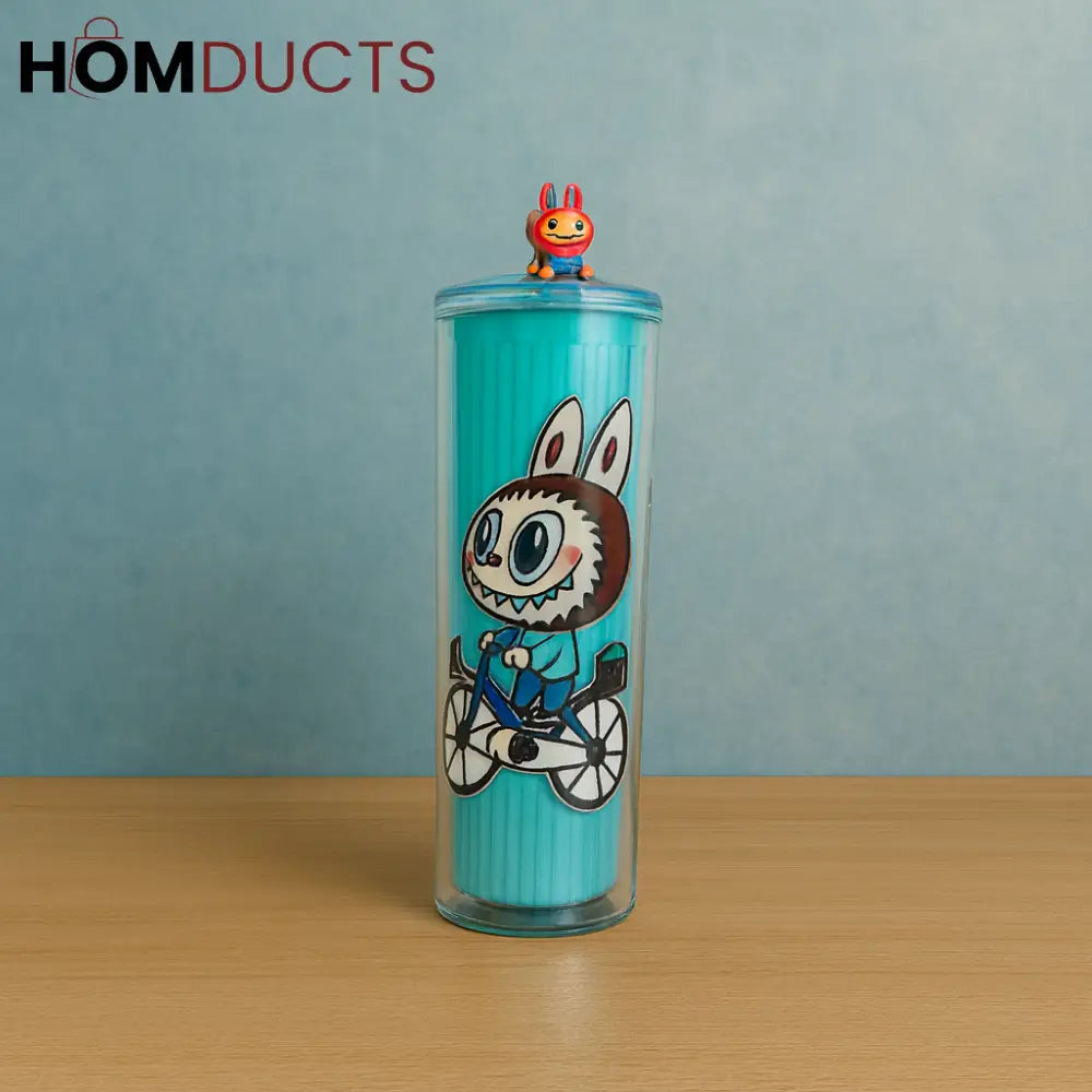 Labubu Travel Tumbler – Leakproof Insulated Water Bottle