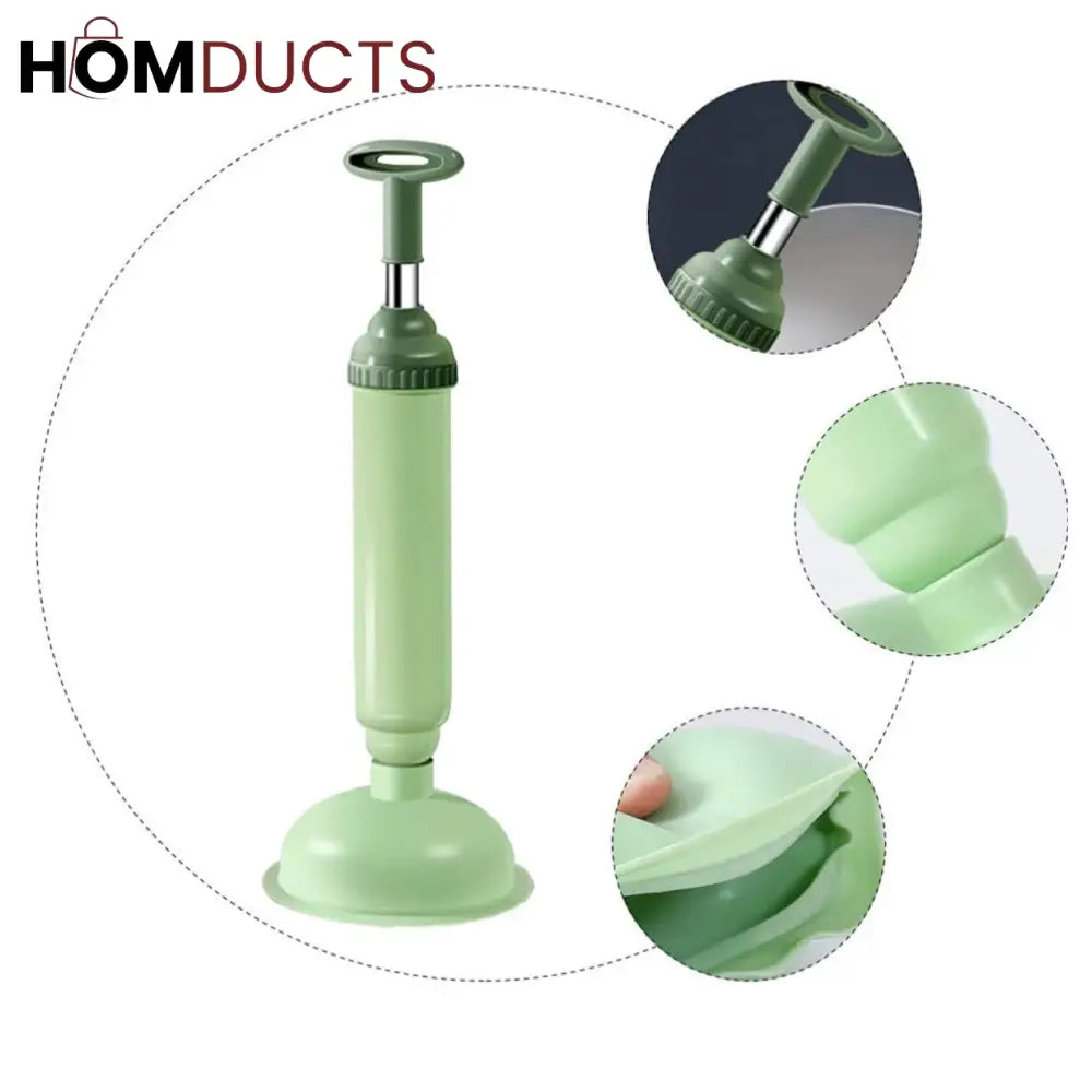 Luxury High-Pressure Toilet Plunger – Powerful Clog Remover for Easy Drain Cleaning