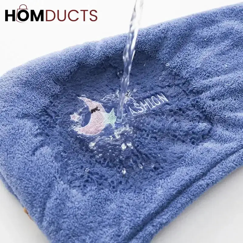 Microfiber Hair Drying Towel Wrap – Quick-Dry, Soft & Lightweight Turban for Women