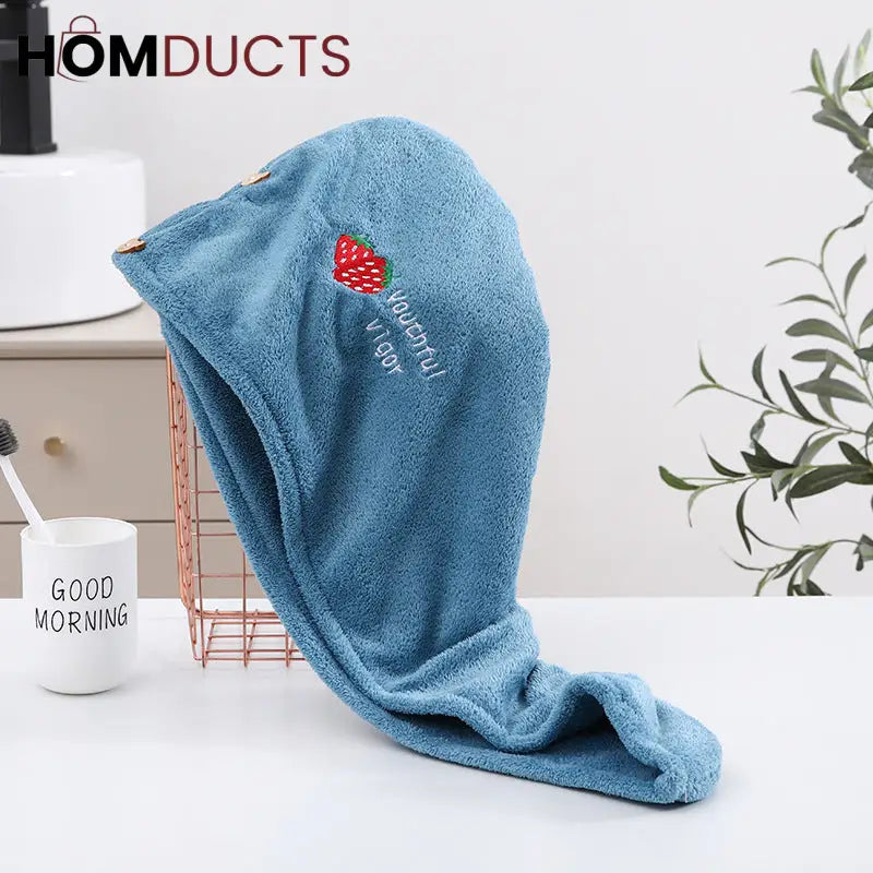 Microfiber Hair Drying Towel Wrap – Quick-Dry, Soft & Lightweight Turban for Women