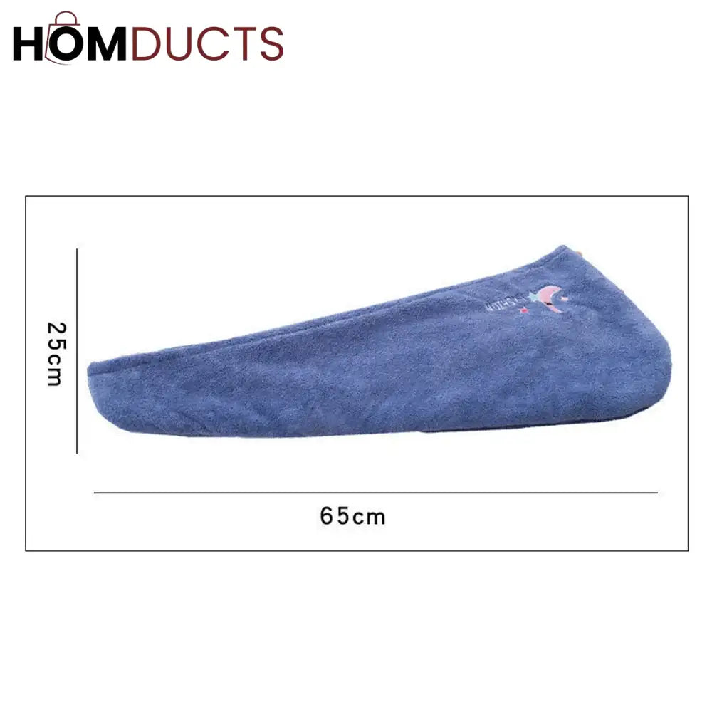 Microfiber Hair Drying Towel Wrap – Quick-Dry, Soft & Lightweight Turban for Women