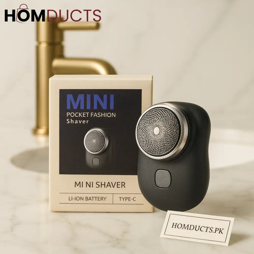 Mini Pocket Electric Shaver | Portable USB Type-C Rechargeable Razor