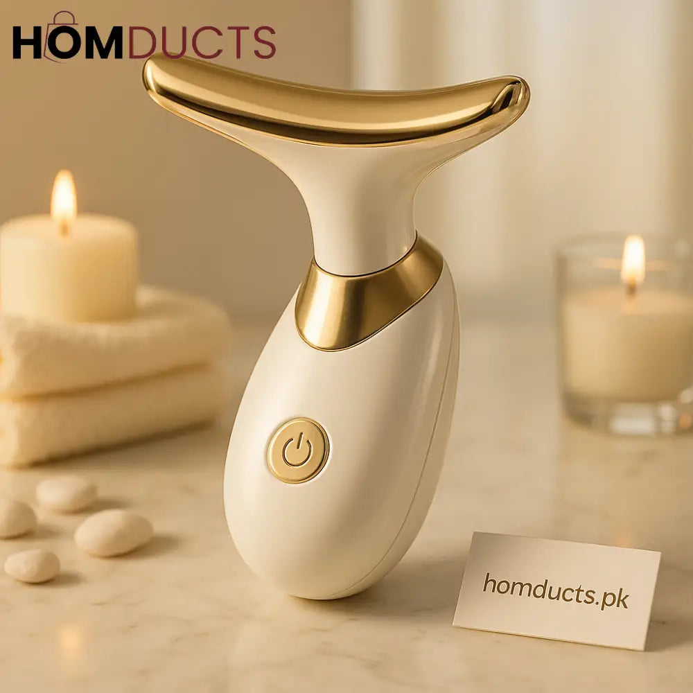 Premium Multi-Effect Massage & Skin Beauty Instrument – High-Frequency Vibrating Face & Body Massager